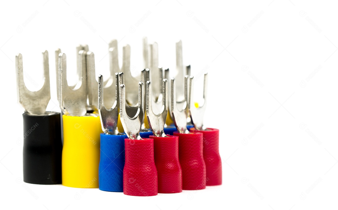 Grupo de acessórios do conector do cabo elétrico dos terminais