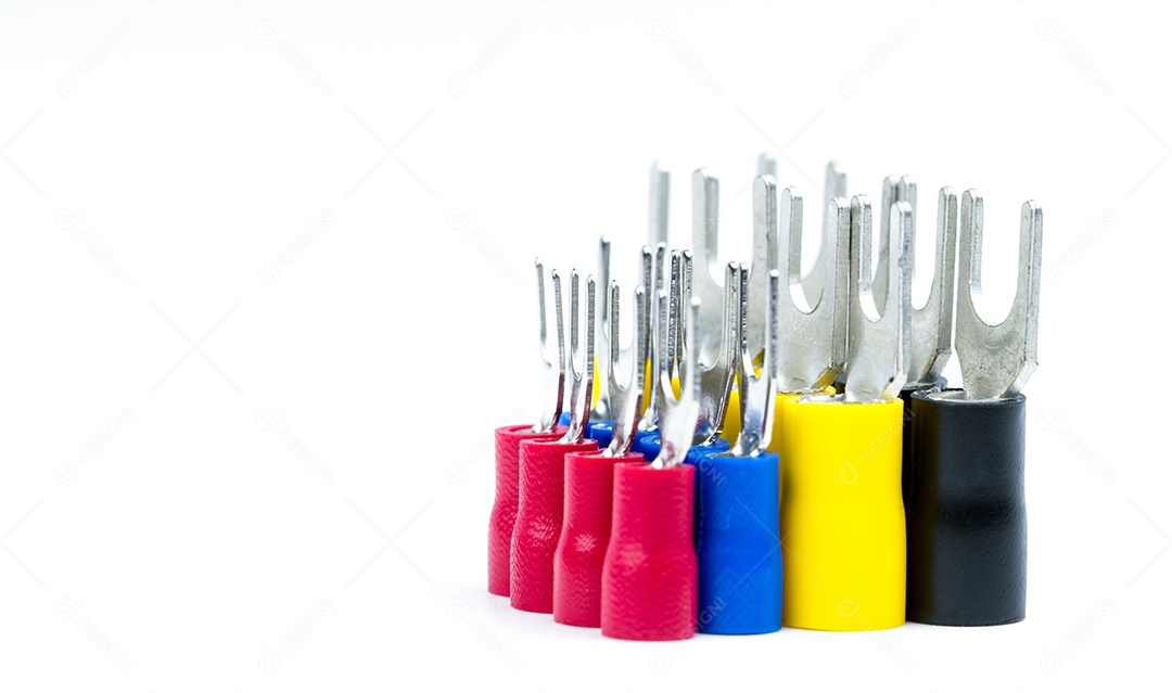 Grupo de acessórios do conector do cabo elétrico dos terminais