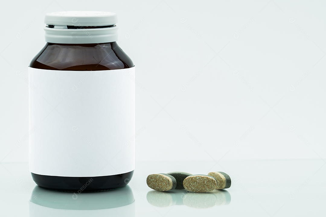 Vitaminas, suplementos e minerais comprimidos de camada dupla comprimidos