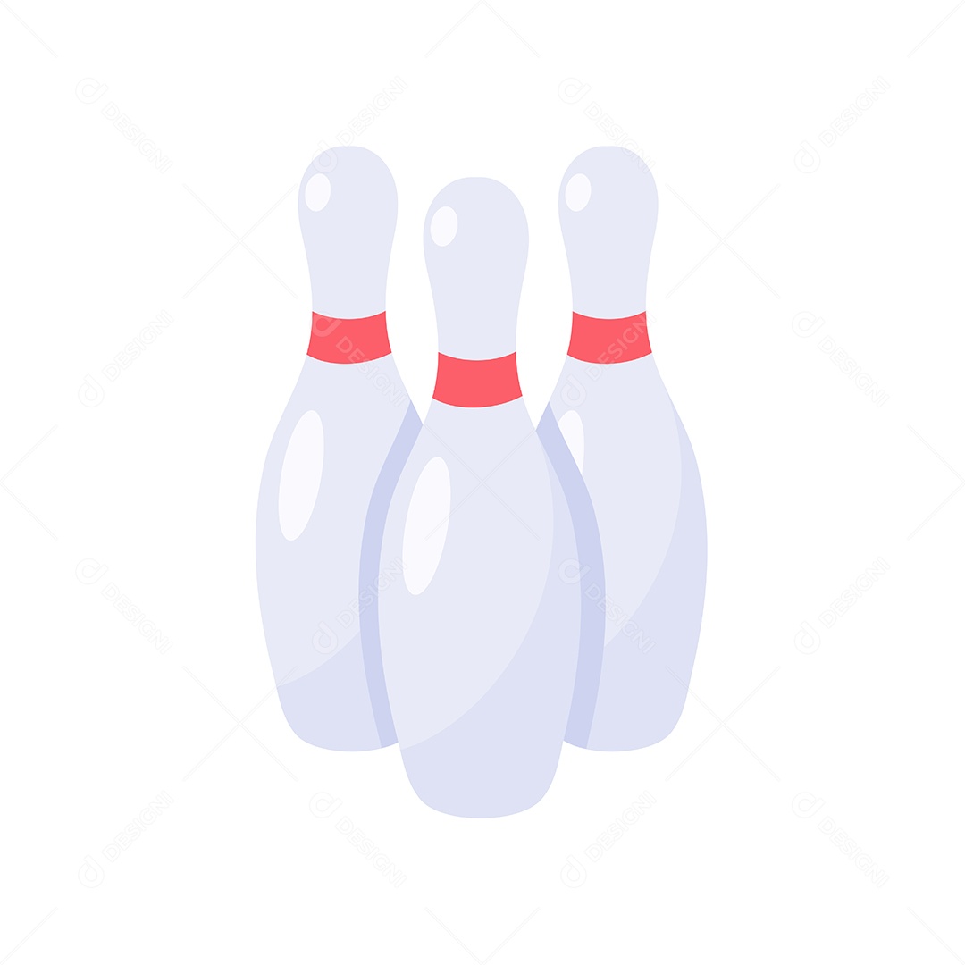 Pinos Brancos Desenho Vetor EPS