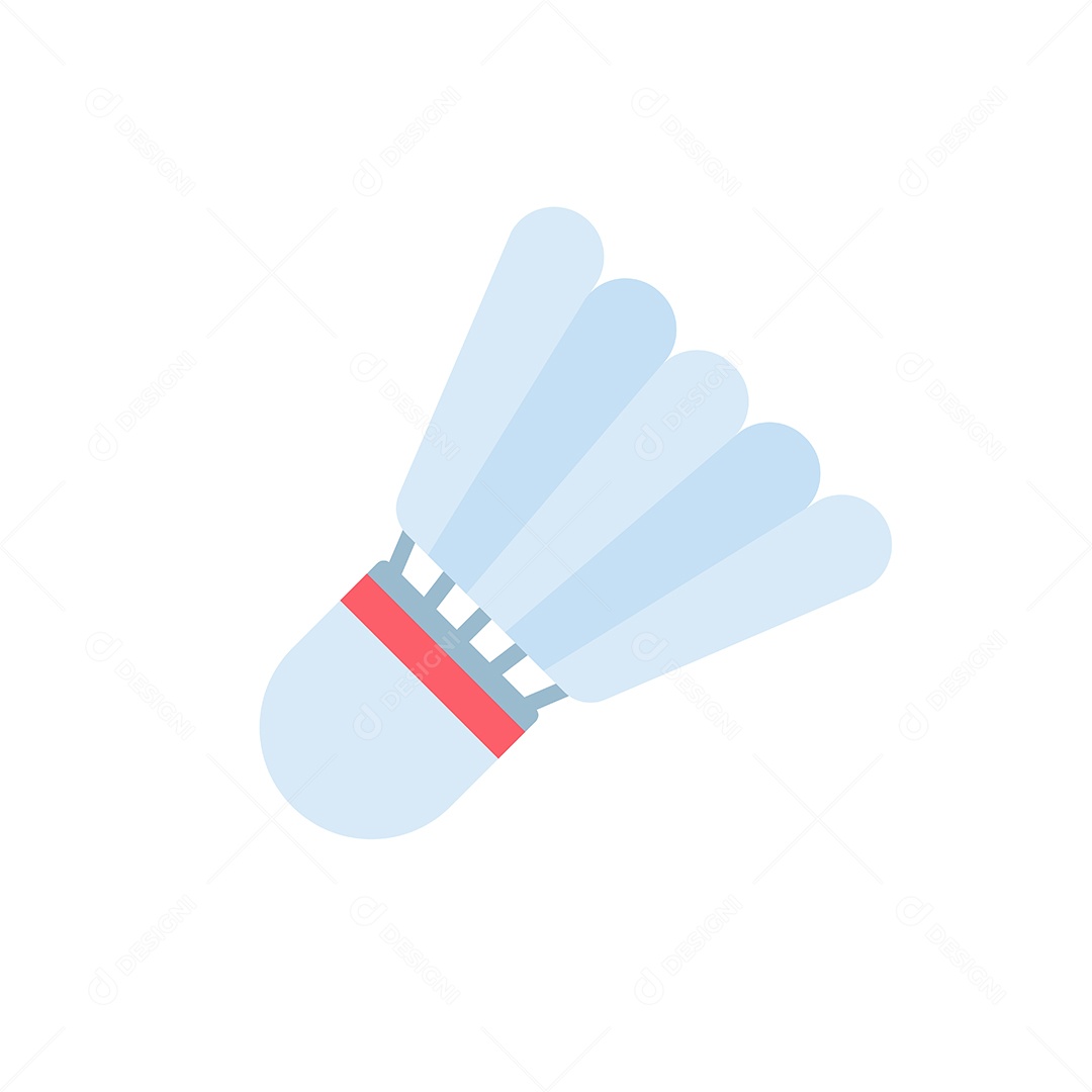 Peteca Desenho Vetor EPS