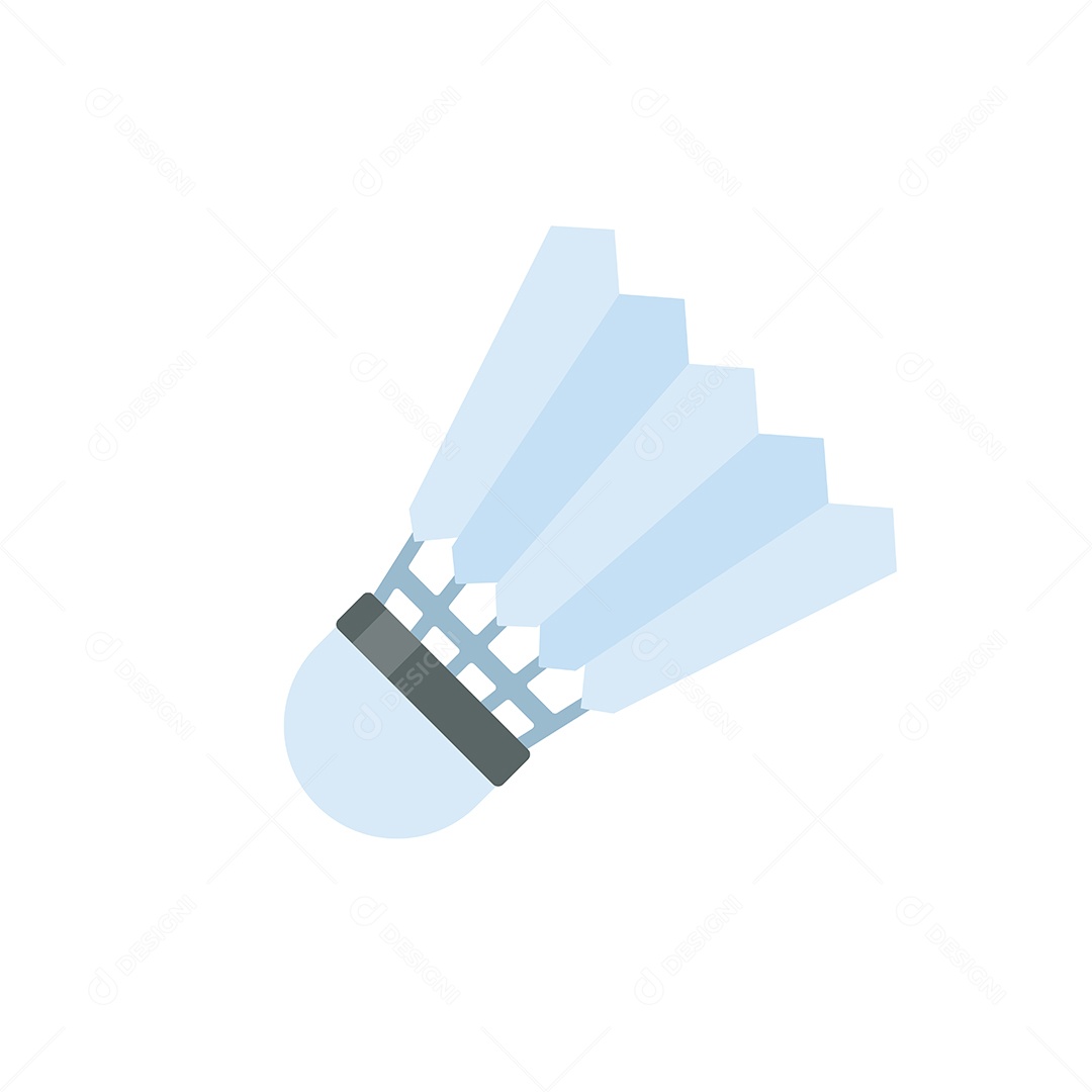 Peteca Desenho Vetor EPS