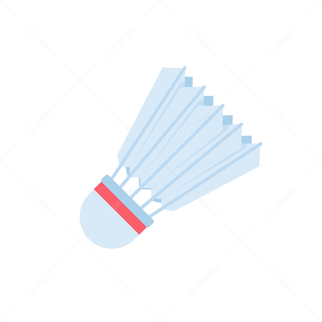 Peteca Desenho Vetor EPS