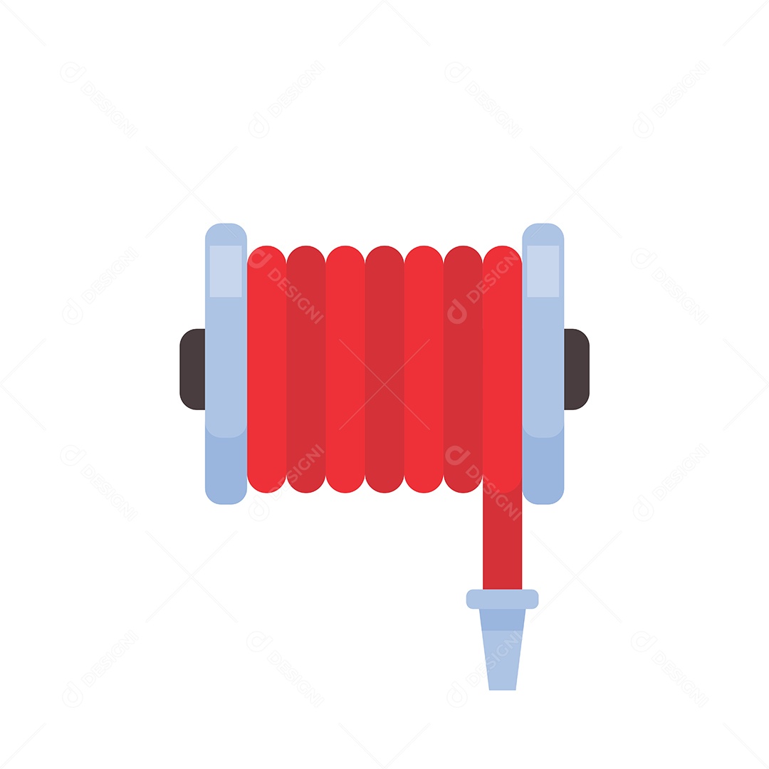 Mangueira De Incêndio Vetor EPS