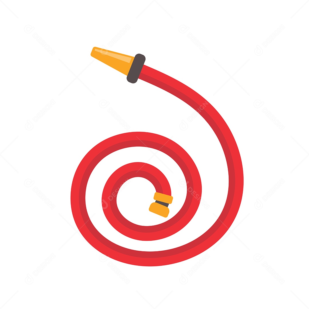 Mangueira De Incêndio Vetor EPS