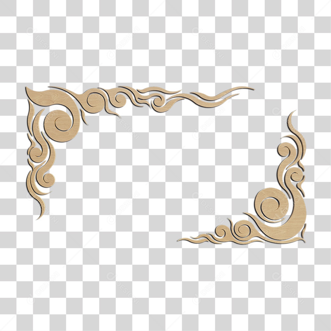 Quadros Molduras Moldes PNG Transparente