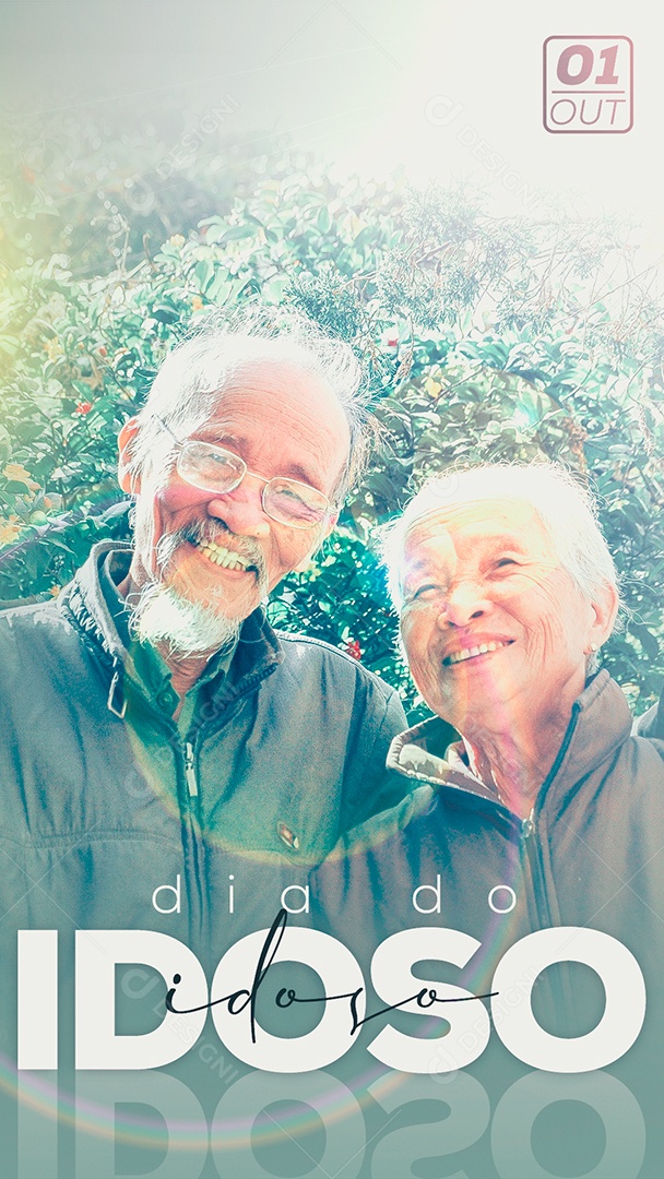 Story Dia do Idoso 1 de Outubro Social Media PSD Editável