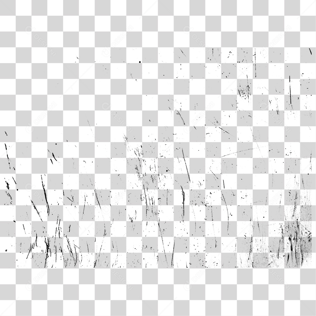 Black Dust Scratches Transparent PNG