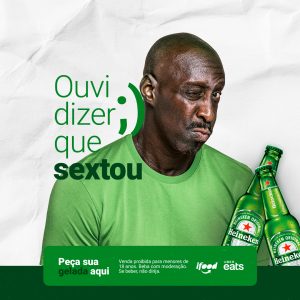 Ouvi Dizer que Sextou Bebidas Cerveja Social Media PSD Editável