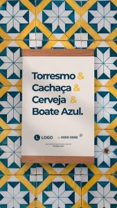 Story Torresmo Cachaça Cerveja Social Media PSD Editável
