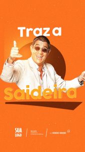 Story Bebidas Cerveja Gelada Traz a Saideira Social Media PSD Editável