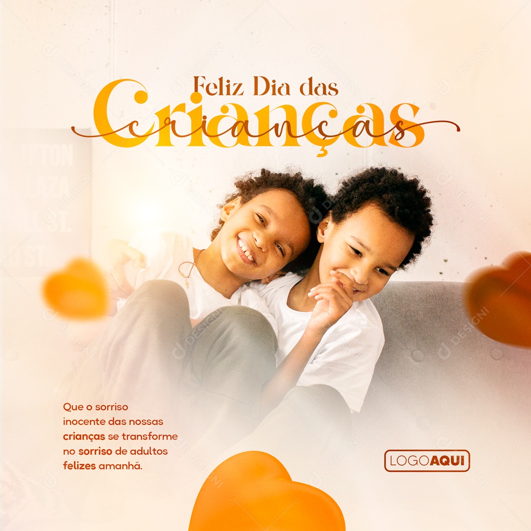 Feliz Dia das Crianças 12 de Outubro Social Media PSD Editável