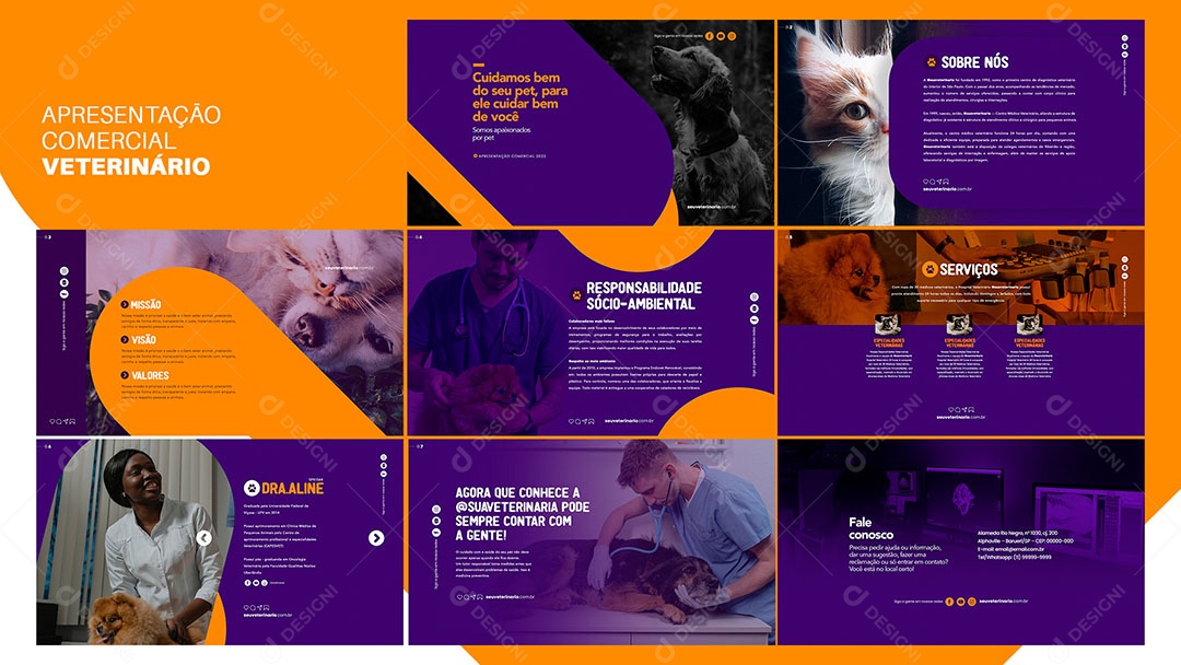 Apresentação Comercial - Veterinário PSD