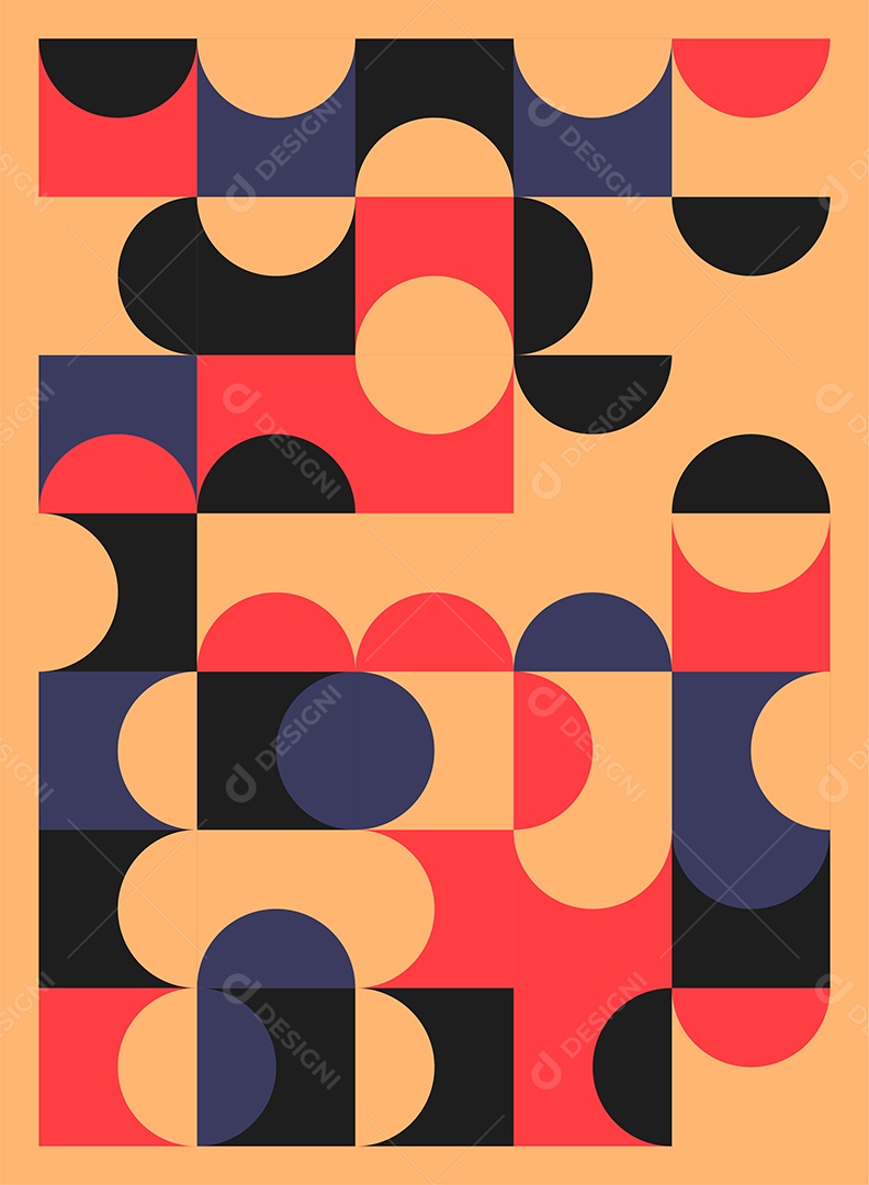 Background Geométrico Ilustração Vetor EPS