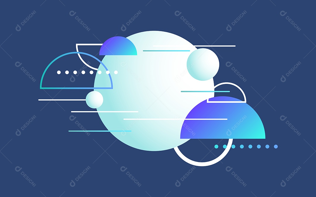 Background Geométrico Ilustração Vetor EPS