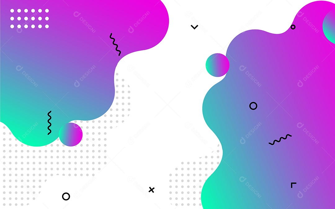 Background Fluido Ilustração Vetor EPS