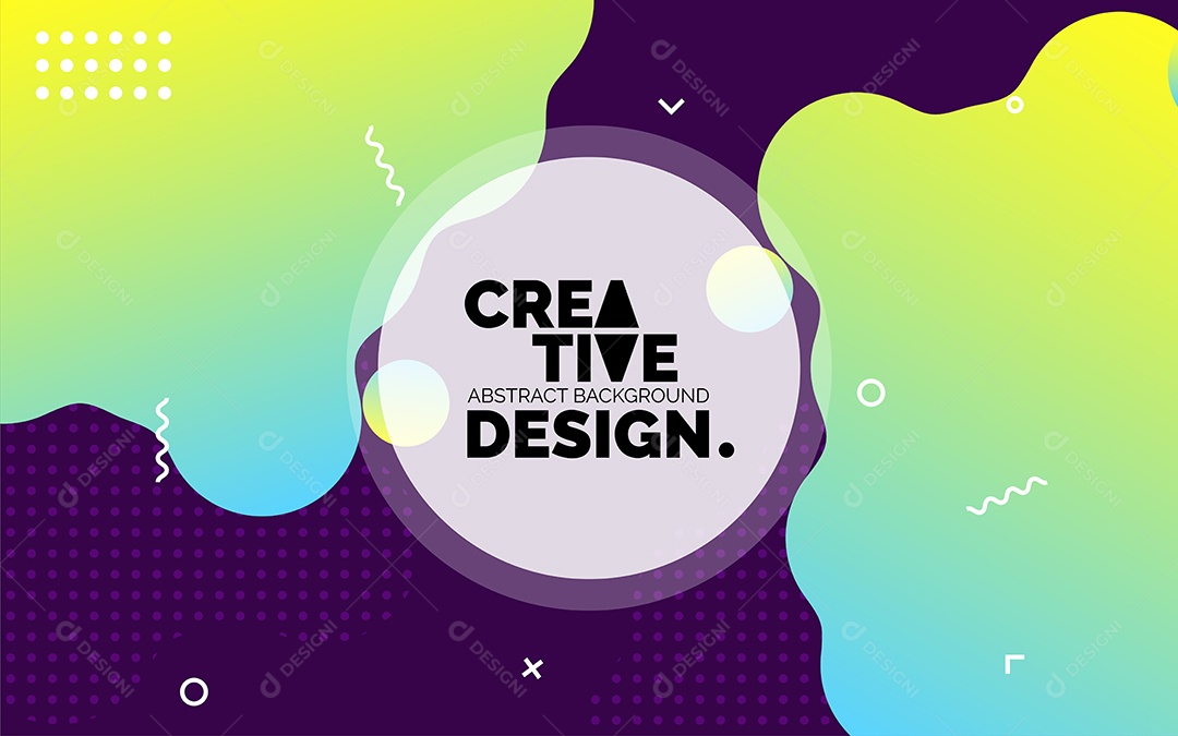 Background Fluido Ilustração Vetor EPS