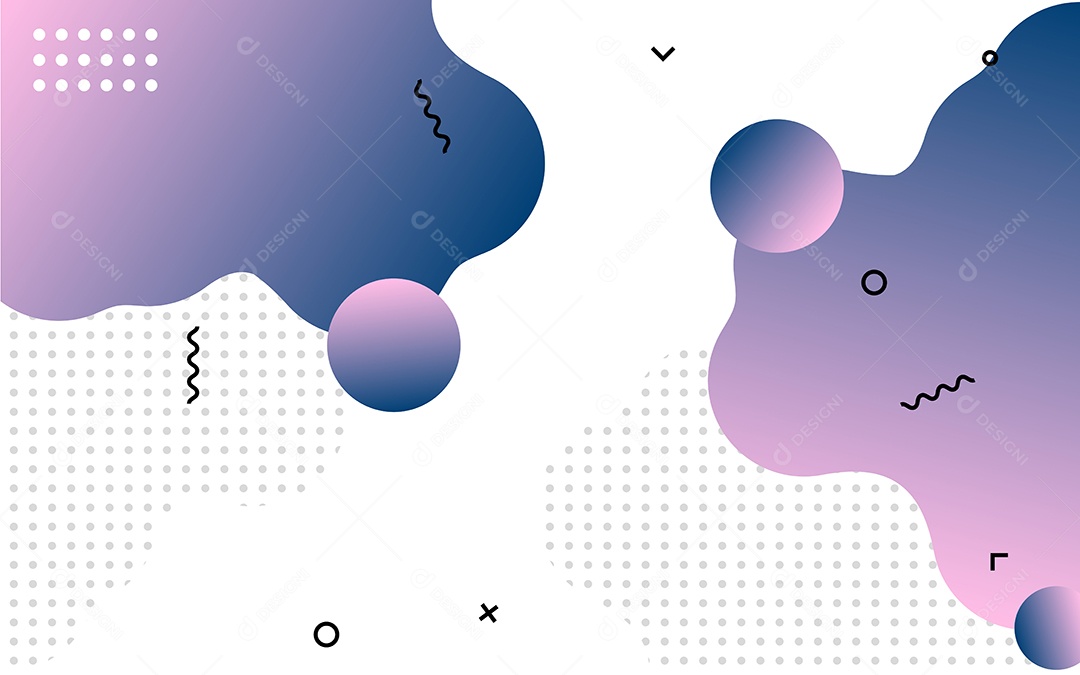 Background Fluido Ilustração Vetor EPS