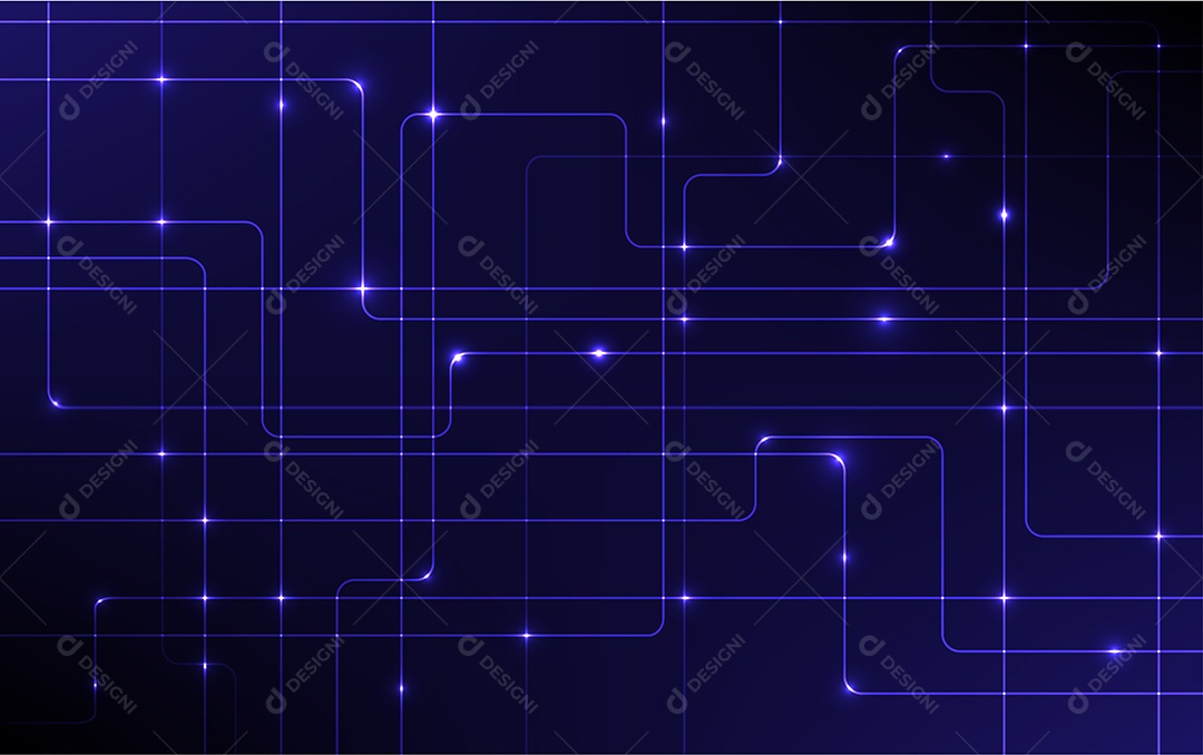 Linhas azul fundo abstrato