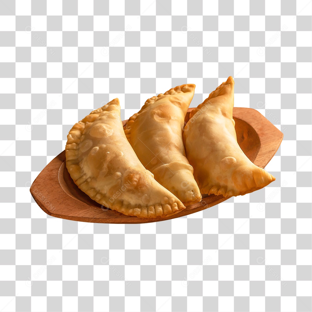 Pastéis em tigela de madeira PNG Transparente