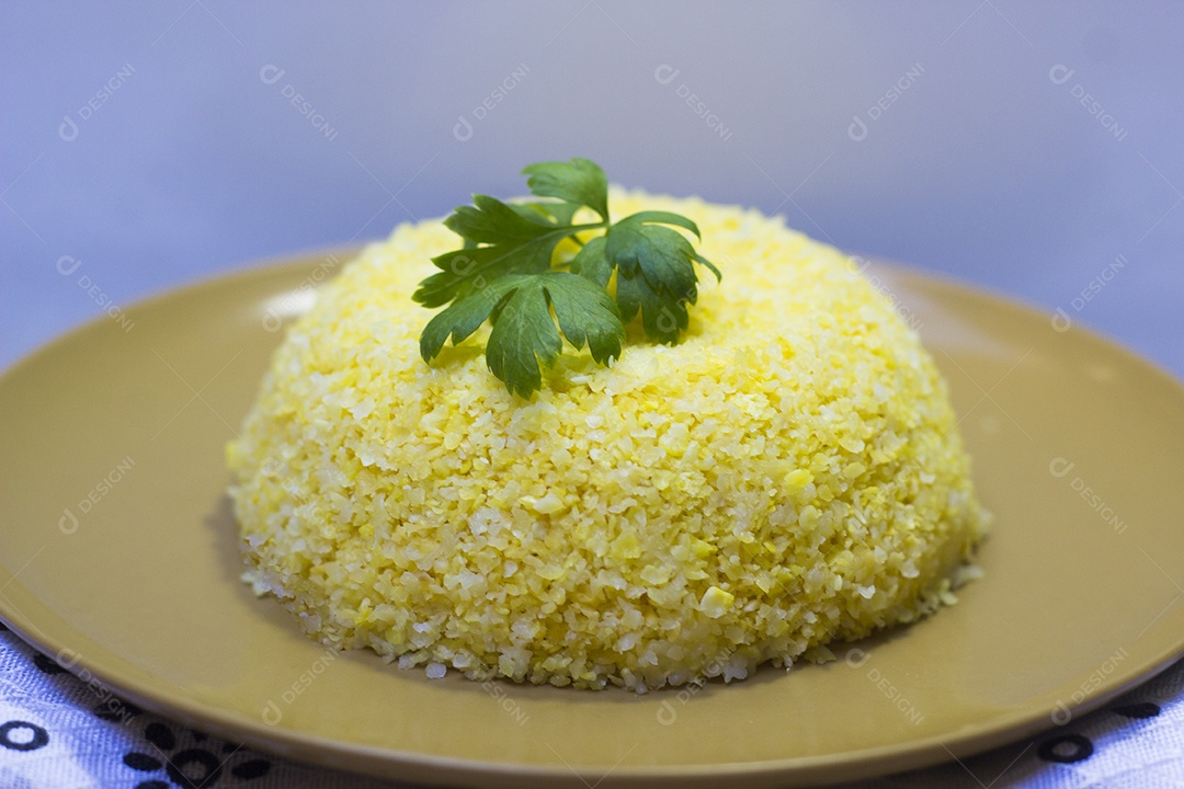 Cuscuz - Prato tradicional do nordeste brasileiro