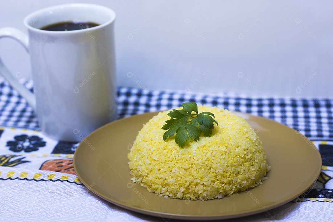 Cuscuz - Prato tradicional do nordeste brasileiro