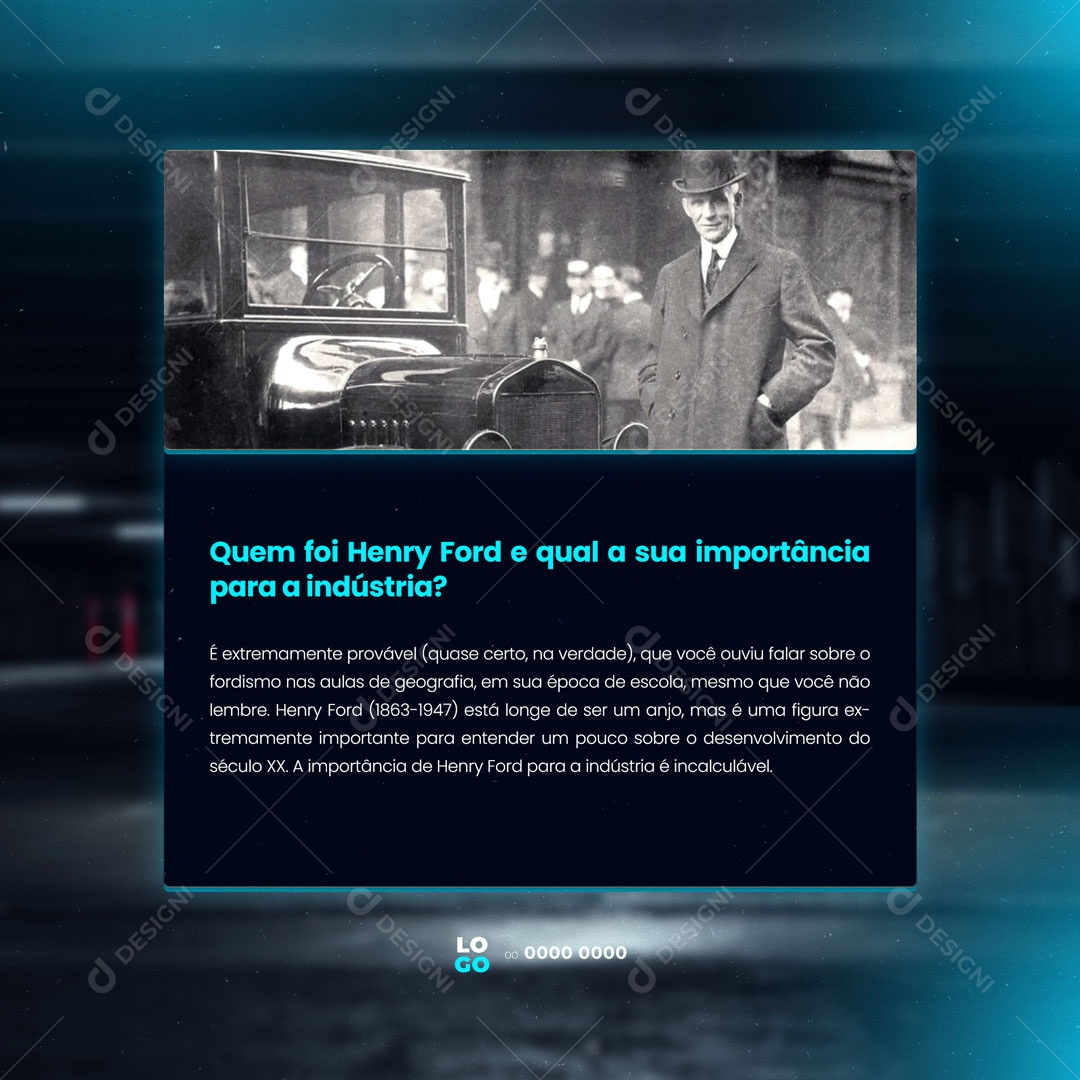 Social Media Concessionária Veículos PSD Editável