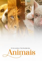 Story Dia Mundial dos Animais 04 de Outubro Social Media PSD Editável