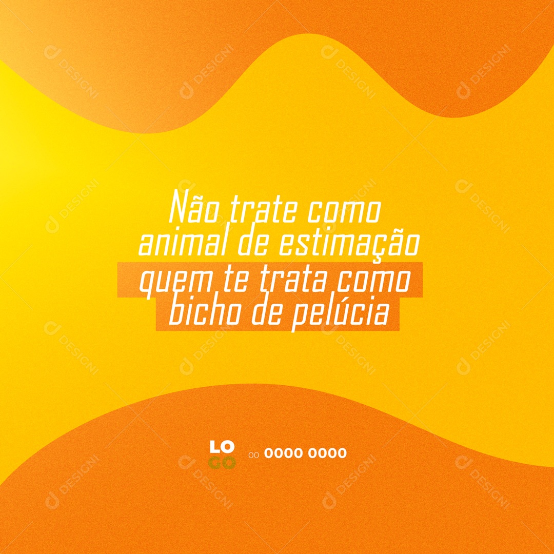 Dia Mundial dos Animais 04 de Outubro Social Media PSD Editável