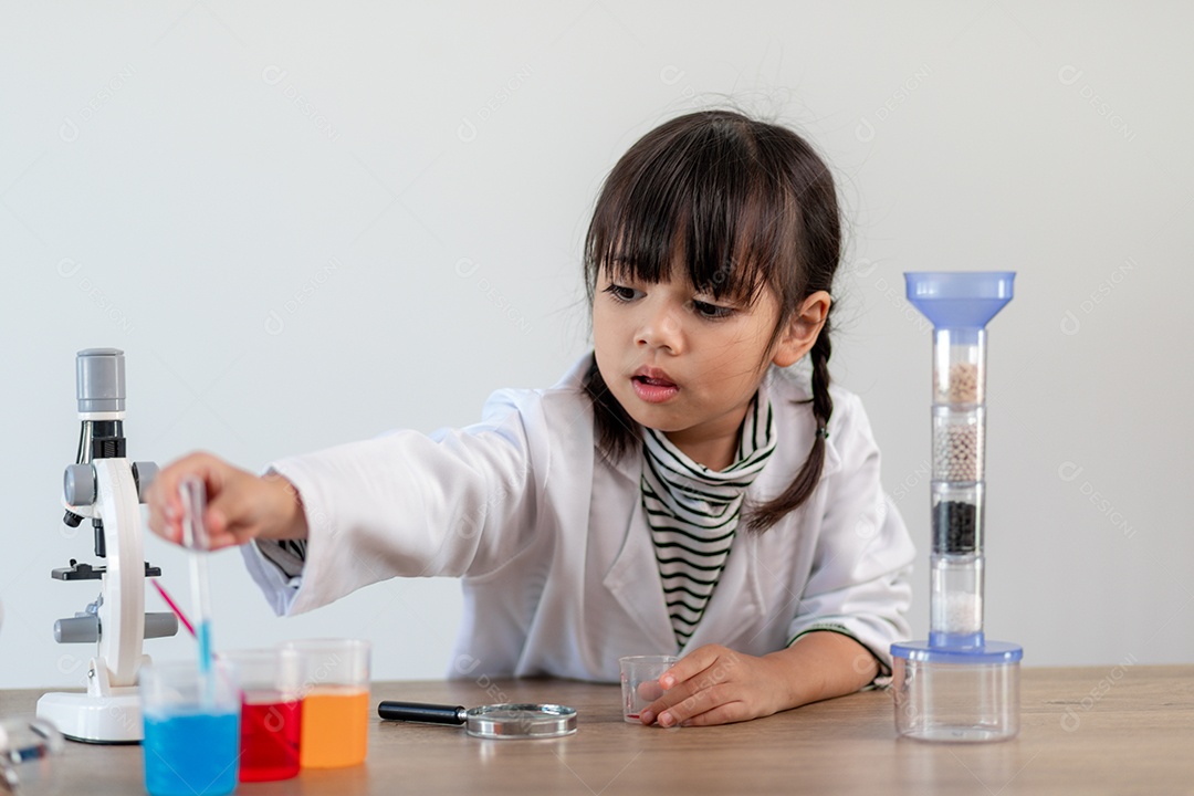 Conceito de educação, ciência, química e crianças - crianças