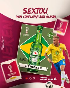 Vem Completar Seu Álbum Com As Melhores Cervejas Social Media PSD Editável