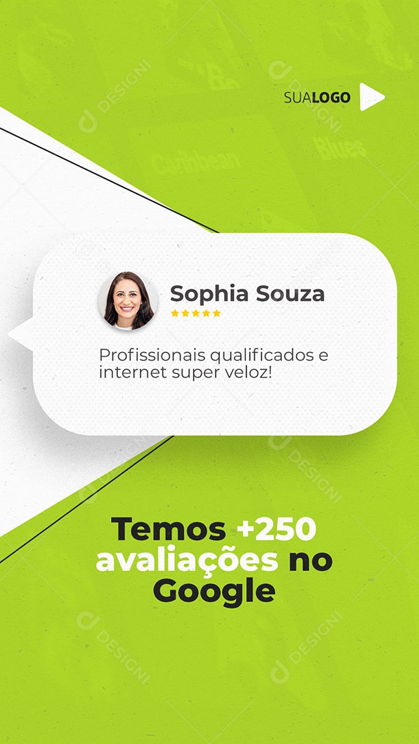 Feedback Profissionais Qualificados Provedor de Internet Social Media PSD Editável
