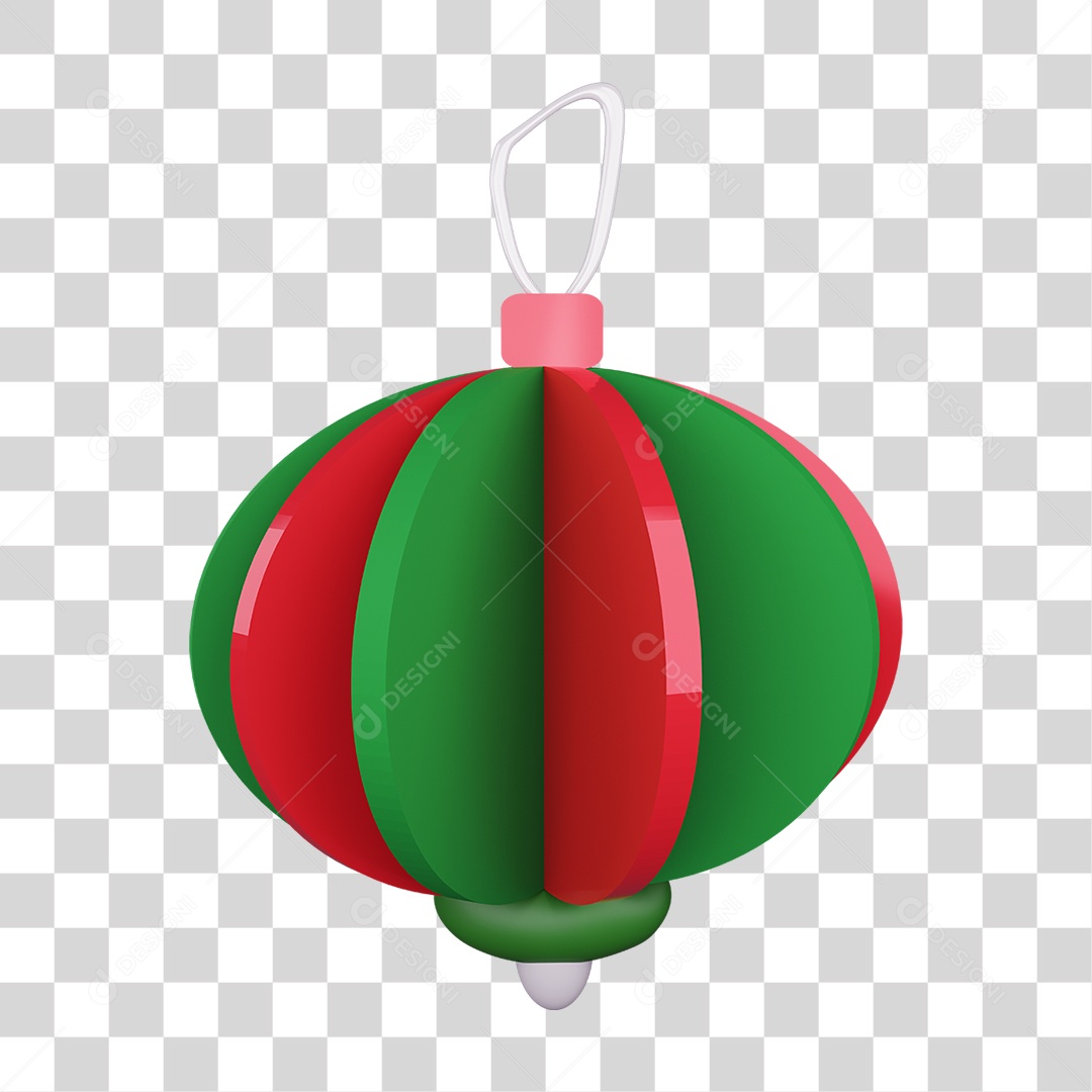 Enfeite de Natal PNG Transparente