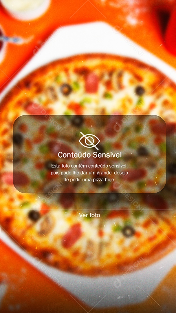 Esta foto contém contéudo sensível Pizzaria Social Media PSD Editável