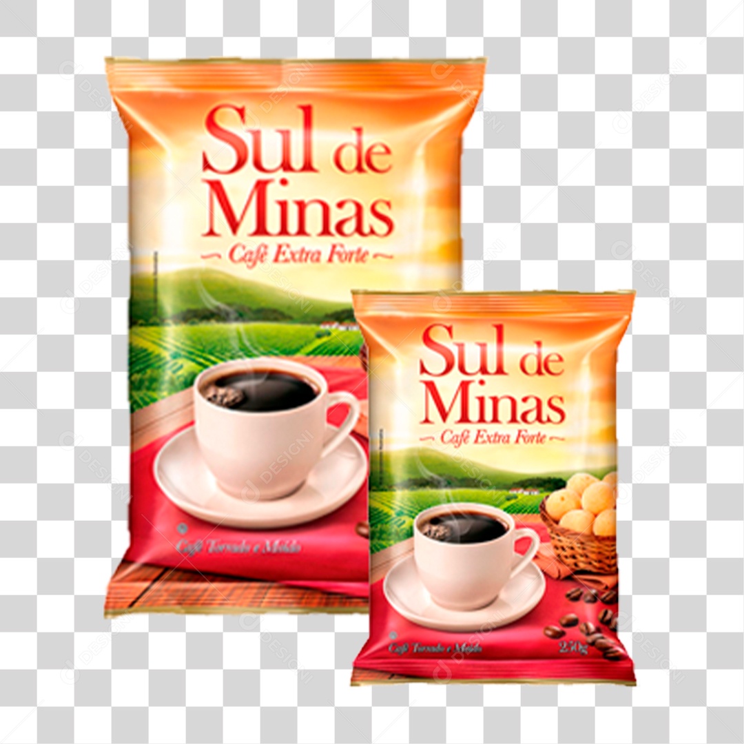 Café Sul de Minas PNG Transparente
