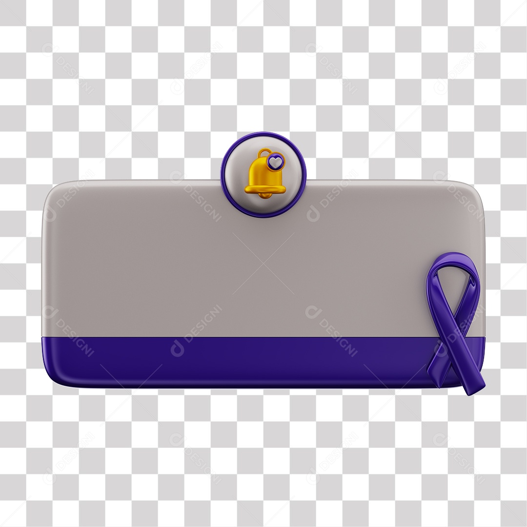 Elemento 3D Tag De Perguntas Redes Sociais Roxa PNG Transparente