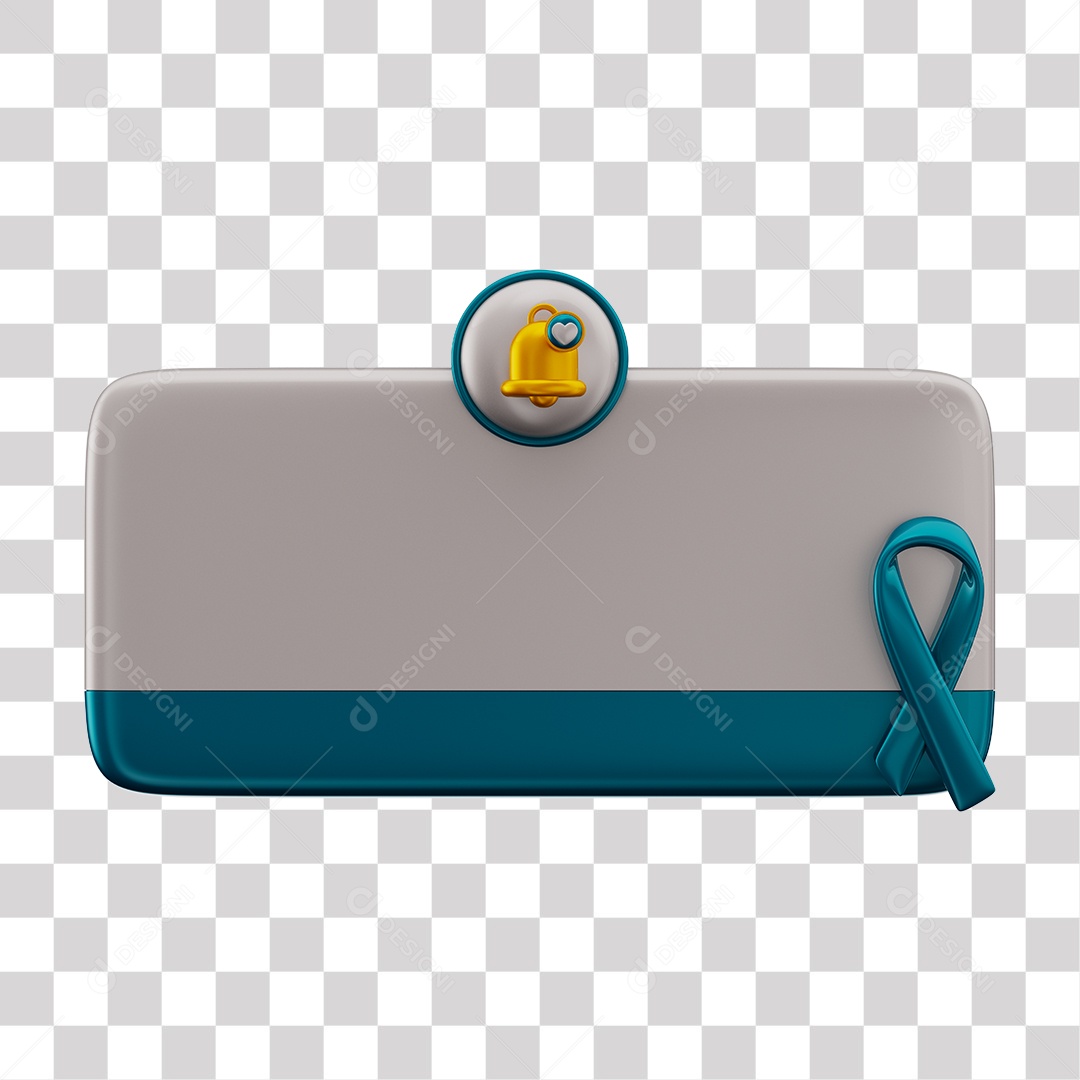 Elemento 3D Tag De Perguntas Redes Sociais Azul PNG Transparente