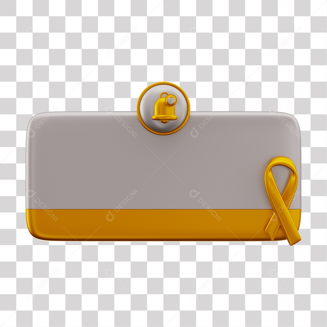 Elemento 3D Tag De Perguntas Redes Sociais Amarela PNG Transparente