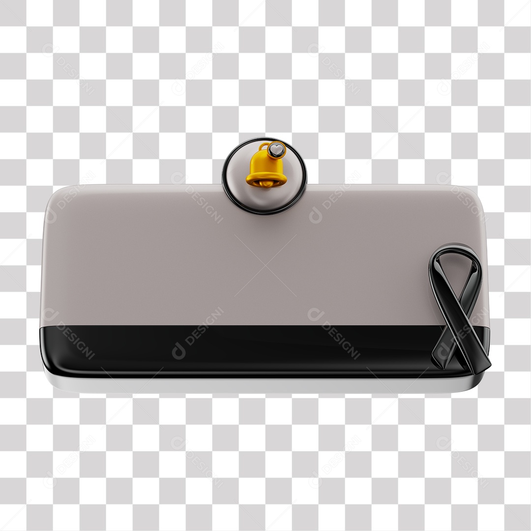 Elemento 3D Tag De Perguntas Redes Sociais Preto PNG Transparente