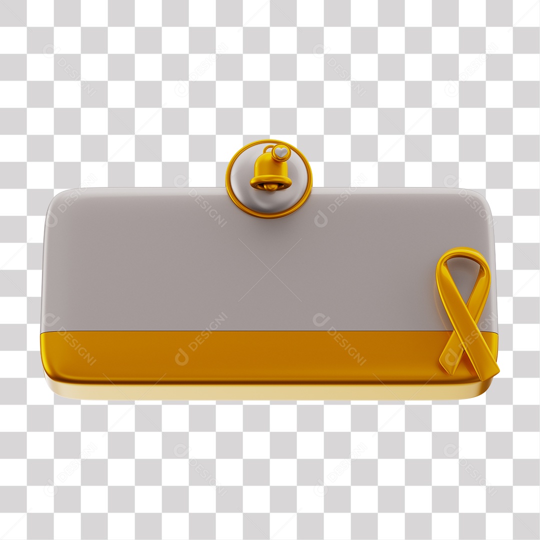 Elemento 3D Tag De Perguntas Redes Sociais Amarela PNG Transparente