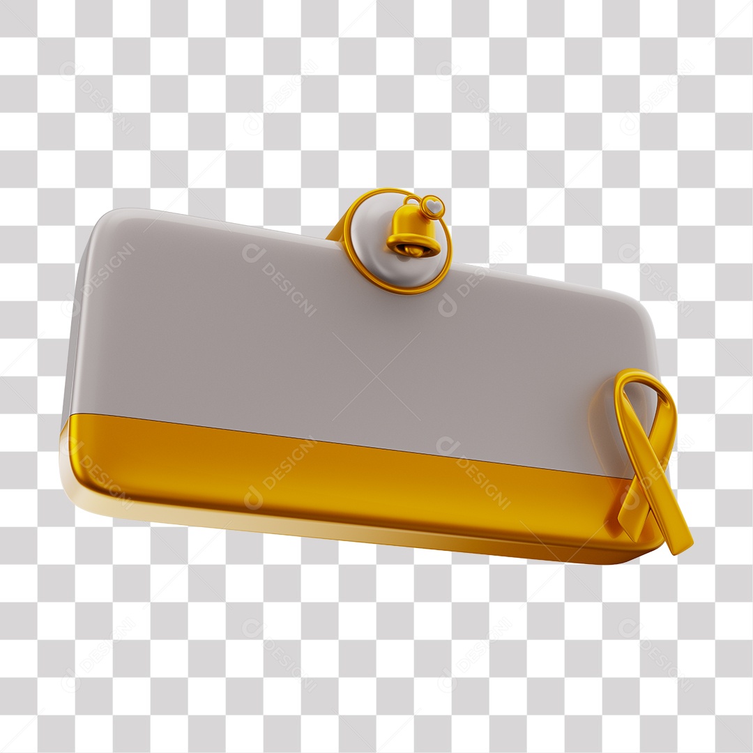 Elemento 3D Tag De Perguntas Redes Sociais Amarelo PNG Transparente