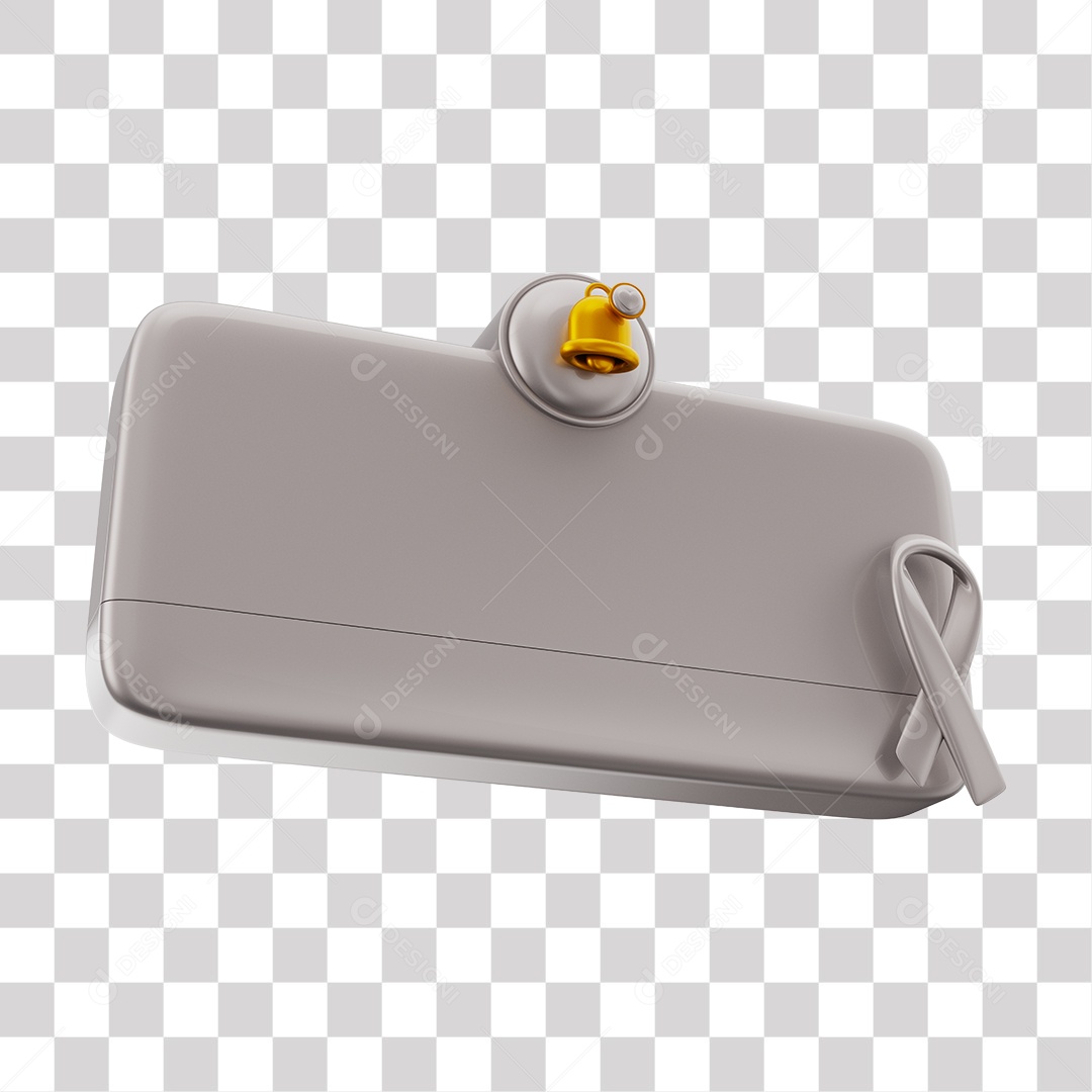 Elemento 3D Tag De Perguntas Redes Sociais Cinza PNG Transparente