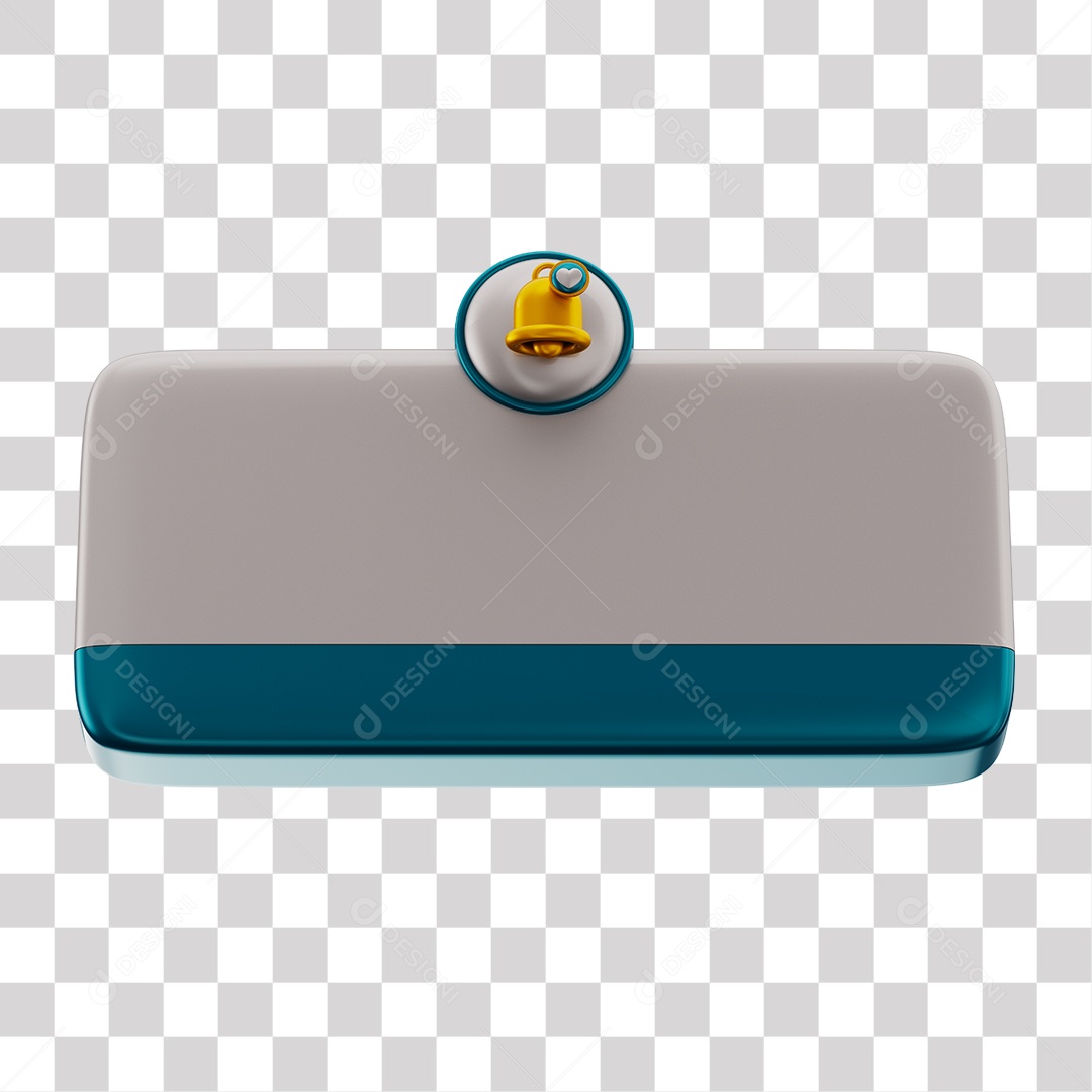 Elemento 3D Tag De Perguntas Redes Sociais Azul PNG Transparente