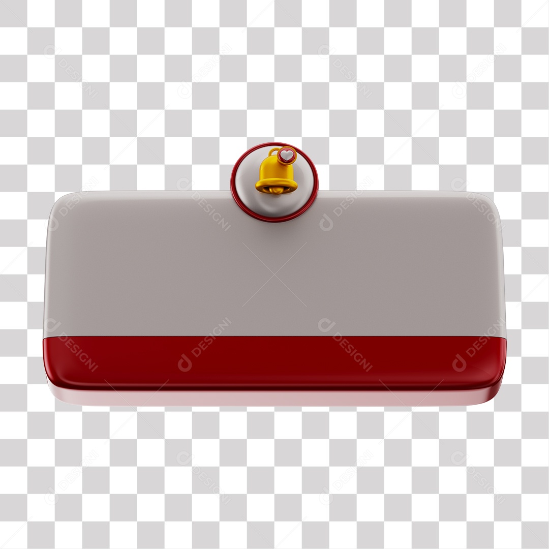 Elemento 3D Tag De Perguntas Redes Sociais Vermelho PNG Transparente