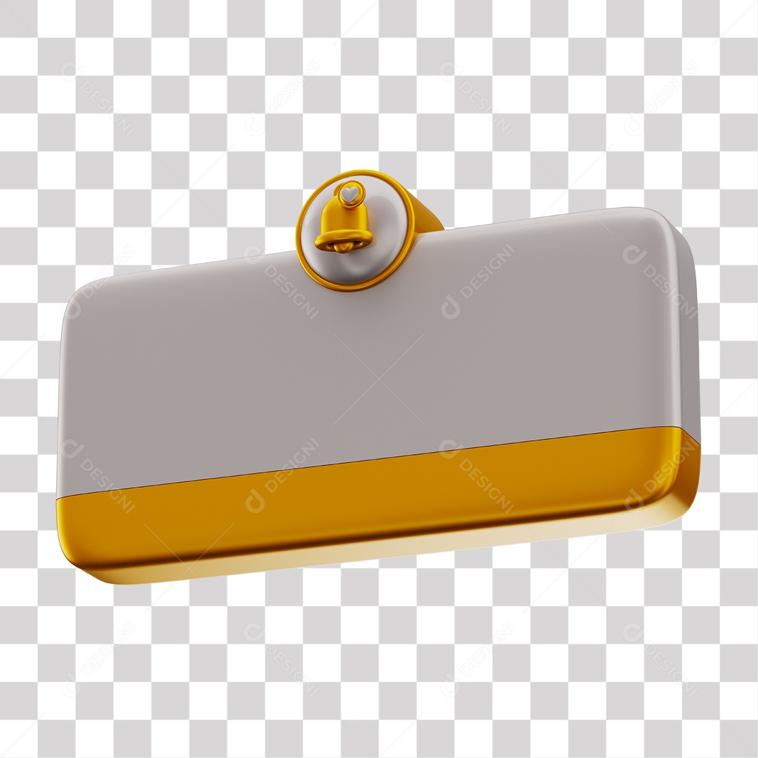 Elemento 3D Tag De Perguntas Redes Sociais Amarelo PNG Transparente