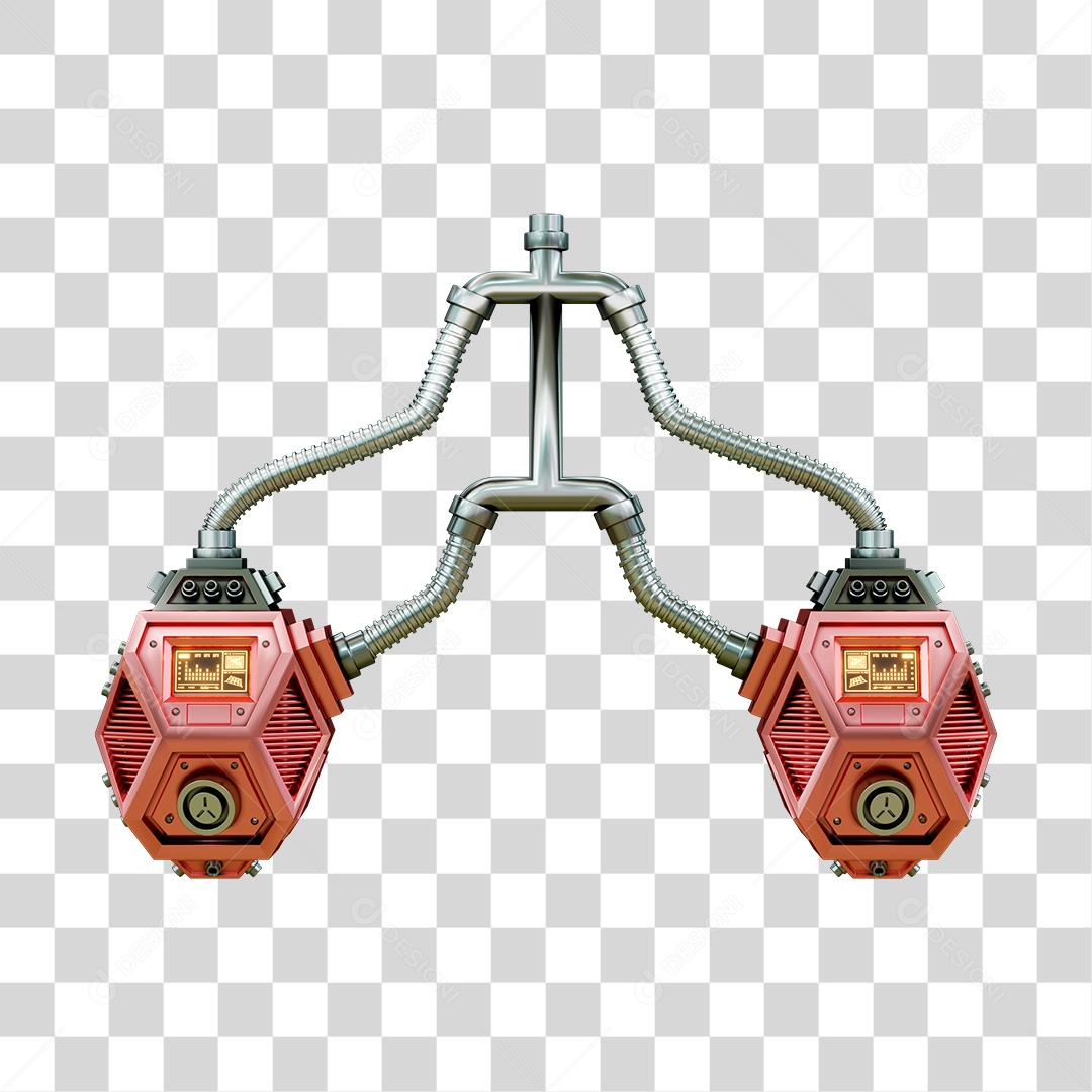 Coração Artificial PSD + PNG