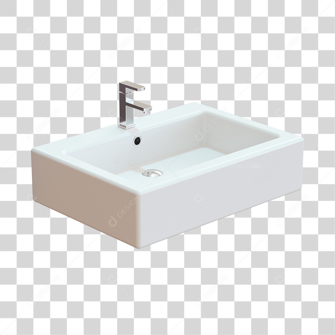 Pia de Banheiro PSD + PNG