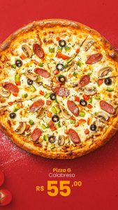 Social Media Pizzaria Pizza G PSD Editável