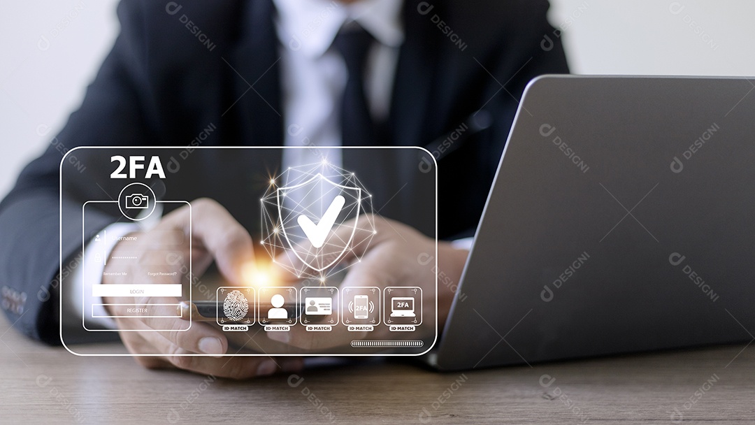 2FA aumenta a segurança da sua conta, Autêntico de dois fatores