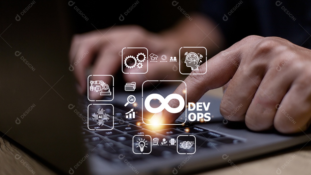 Conceito de DevOps, desenvolvimento de software e operações